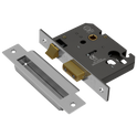 ASEC Vital Mortice Euro Sashcase - 75mm NP