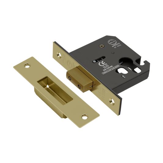 ASEC Vital Mortice Euro Deadcase - 75mm PB