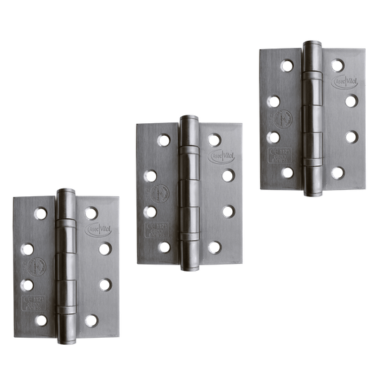 ASEC Vital Ball Bearing Butt Hinges Grade 13 - SSS Grade 13 1.5 Pair (3 Hinges)