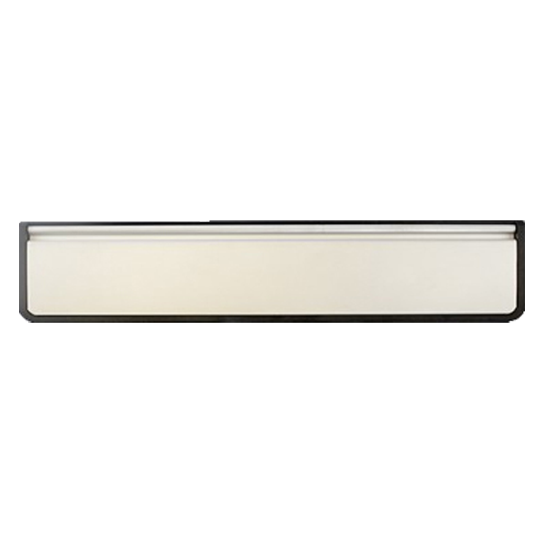 ASEC VITAL 10 Inch Letterplate - Silver