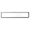 ASEC VITAL 10 Inch Letterplate - White
