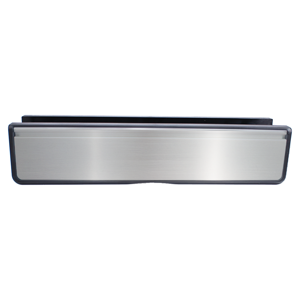 ASEC VITAL 12 Inch Letterplate - Polished Silver