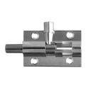 ASEC VITAL Chrome 25mm Wide Straight Barrel Bolt - 38mm