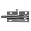 ASEC VITAL Chrome 25mm Wide Straight Barrel Bolt - 50mm