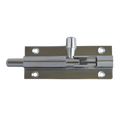 ASEC VITAL Chrome 25mm Wide Straight Barrel Bolt - 63mm
