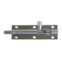 ASEC VITAL Chrome 25mm Wide Straight Barrel Bolt - 75mm