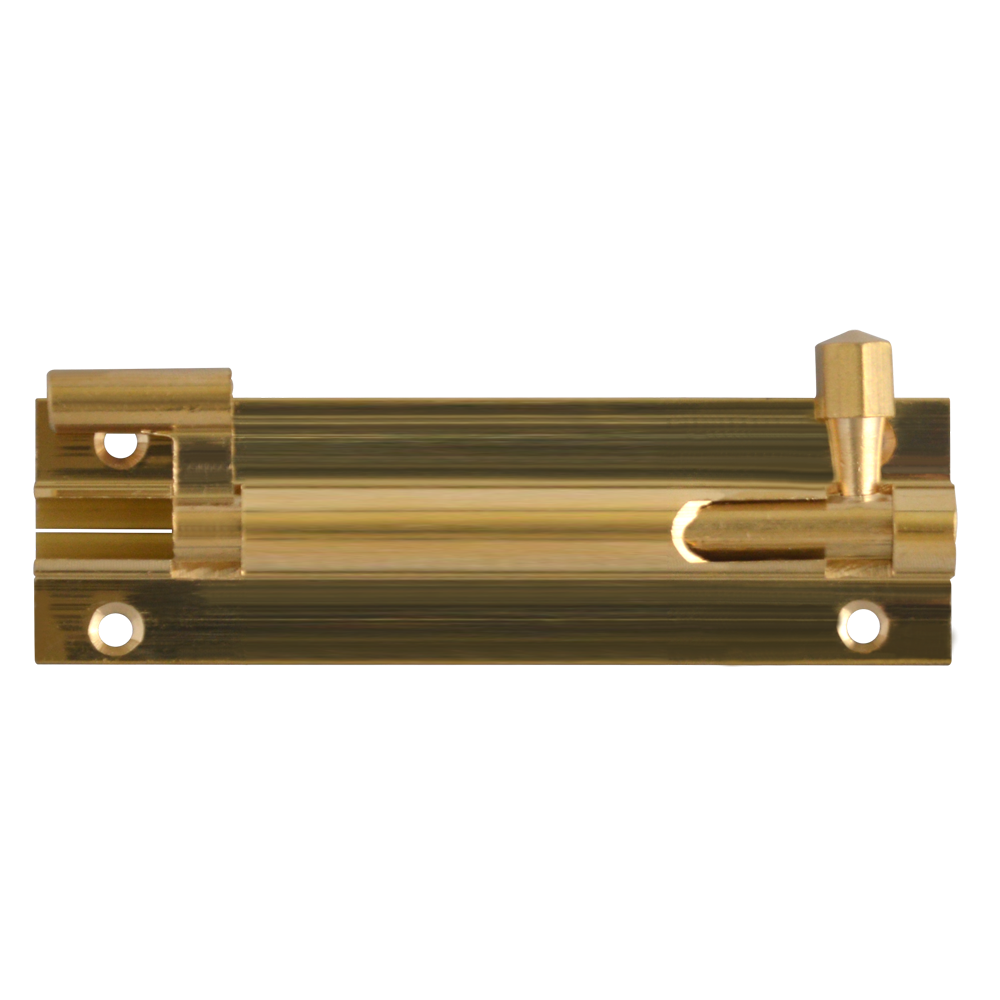 ASEC VITAL Brass 25mm Wide Necked Barrel Bolt - 100mm